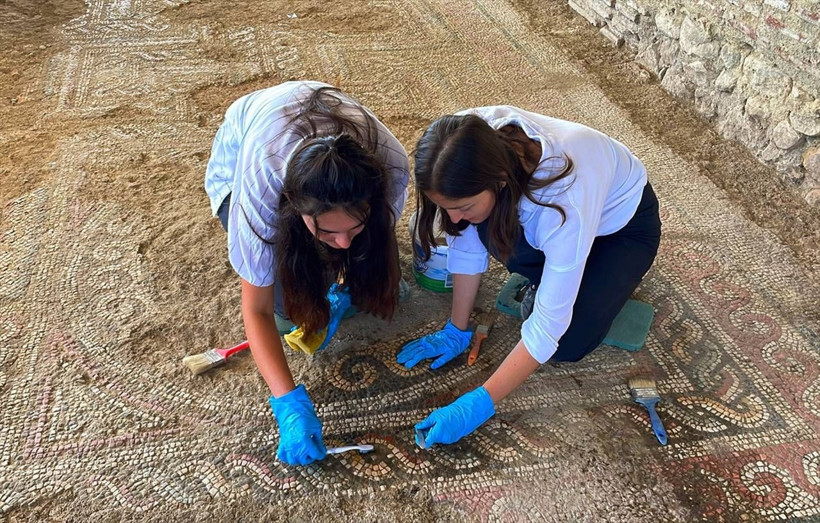 1800 yıllık Pompeiopolis mozaikleri için geri sayım - Resim: 1