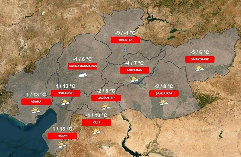 Deprem bölgesinde yeni haftada hava nasıl olacak? - Resim: 6