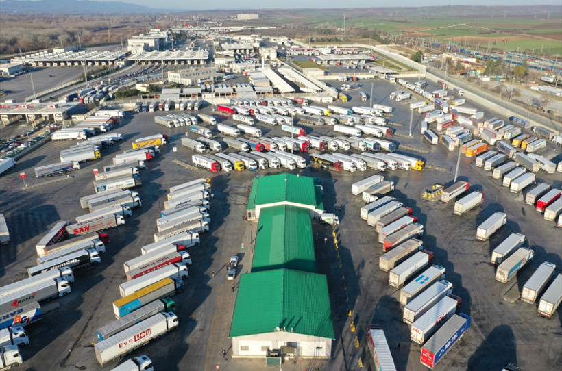 Tır şoförleri "Cumhuriyet tarihinin ihracat rekoru"ndan memnun - Resim : 1