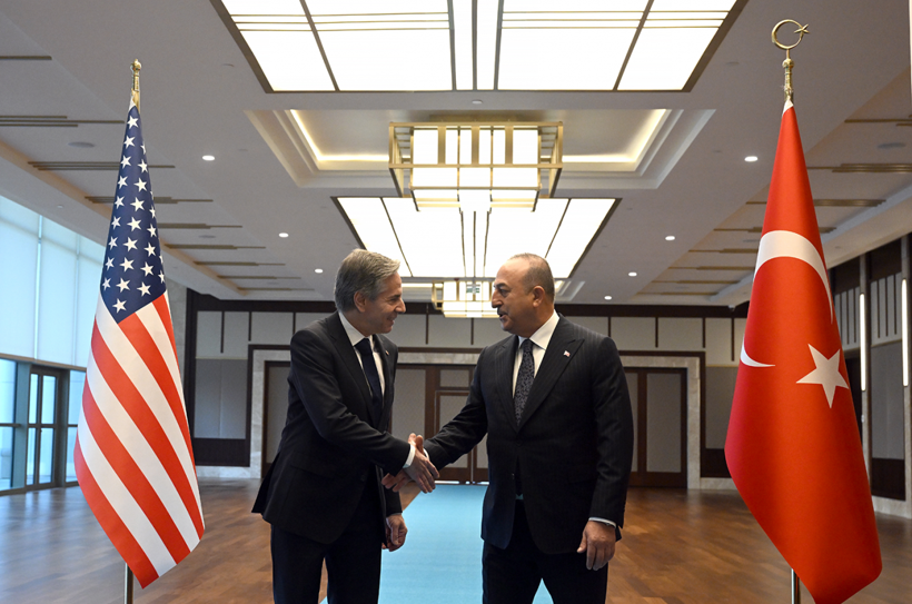 Anthony Blinken'dan Ankara'ya ilk resmi ziyaret: Ortak basın toplantısında F-16 ve NATO mesajı - Resim : 1