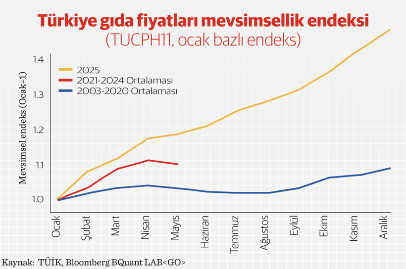 Matrix’de bir sapma: Gida fiyatları, deflasyon ve faiz - Resim : 3