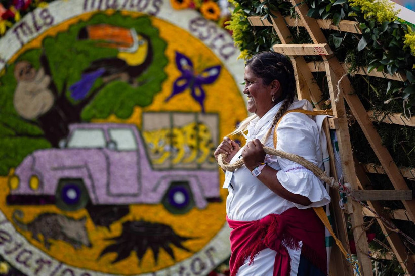 Kolombiya'da 'çiçek gibi' festival! - Resim: 5