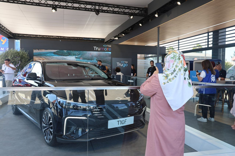 TOGG'un sedan modeli T10F ilk kez halka sergilendi - Resim: 2