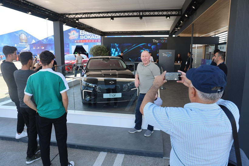 TOGG'un sedan modeli T10F ilk kez halka sergilendi - Resim: 4