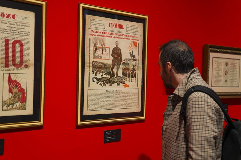 "Karanlıkta Akan Bir Yıldız: Mustafa Kemal Atatürk" sergisi İstanbul'da kapılarını açtı - Resim: 5