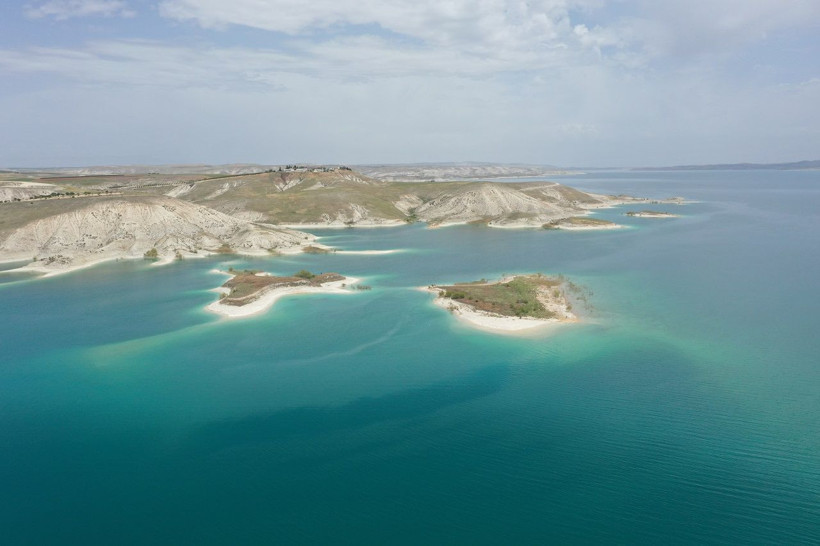 Martıların favori mekânı: Adıyaman'ın 'Martı Adası' - Resim: 1