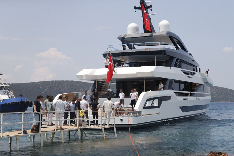 Yerli üretim süper yat hazır: Bodrum'da üretilen 'Legasea' denize indirildi - Resim: 5