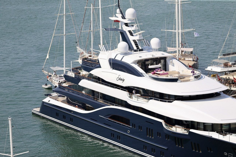 Haftalık kirası 1 milyon euro! Lüks yat 'Solandge' Fethiye'de - Resim: 1