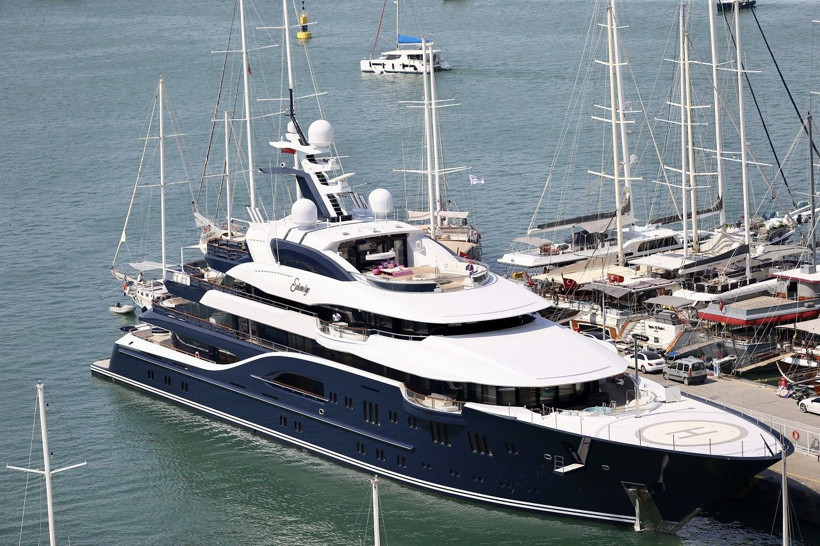 Haftalık kirası 1 milyon euro! Lüks yat 'Solandge' Fethiye'de - Resim: 4