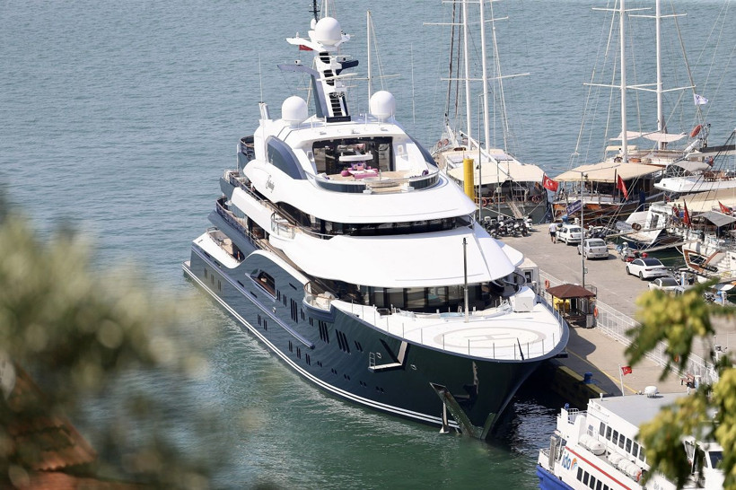 Haftalık kirası 1 milyon euro! Lüks yat 'Solandge' Fethiye'de - Resim: 5