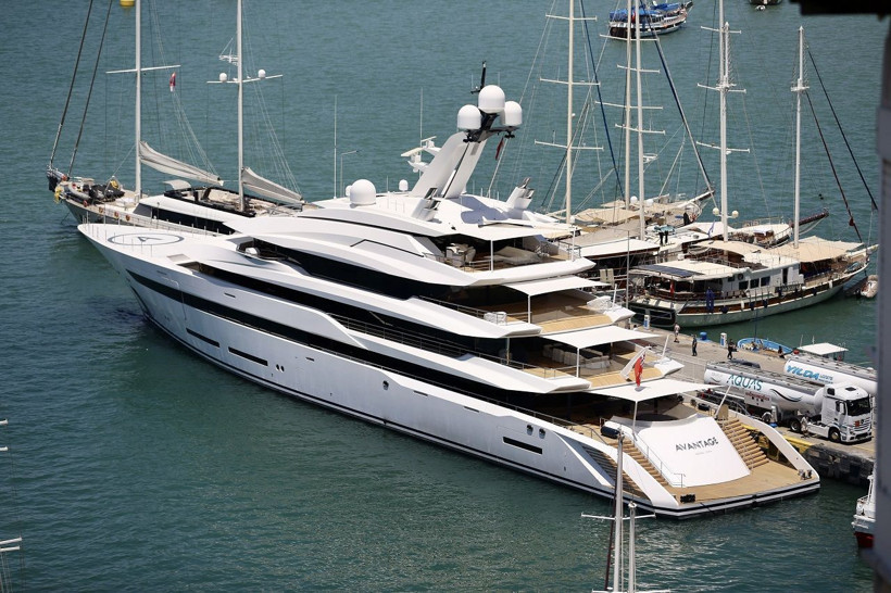 Dünyanın en büyük yatlarından 'Avantage' Fethiye'ye geldi - Resim: 3