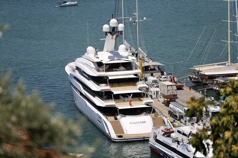 Dünyanın en büyük yatlarından 'Avantage' Fethiye'ye geldi - Resim: 4