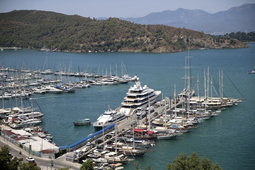 Dünyanın en büyük yatlarından 'Avantage' Fethiye'ye geldi - Resim: 5