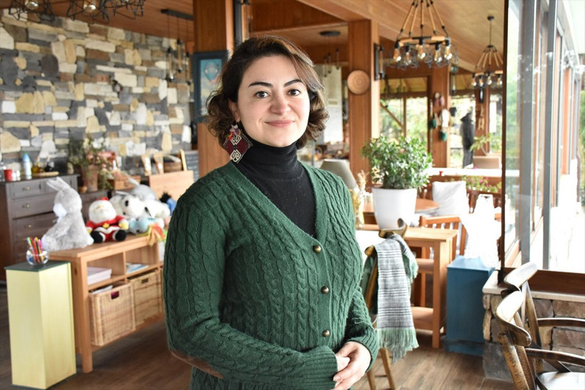 Bursa'da ailesinin göl manzaralı çiftliğini ekoturizme kazandırdı - Resim: 1