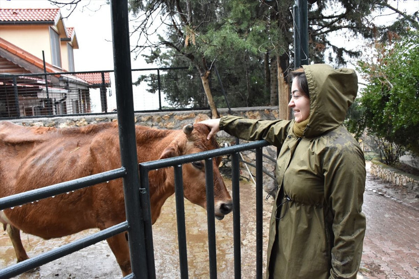 Bursa'da ailesinin göl manzaralı çiftliğini ekoturizme kazandırdı - Resim: 3