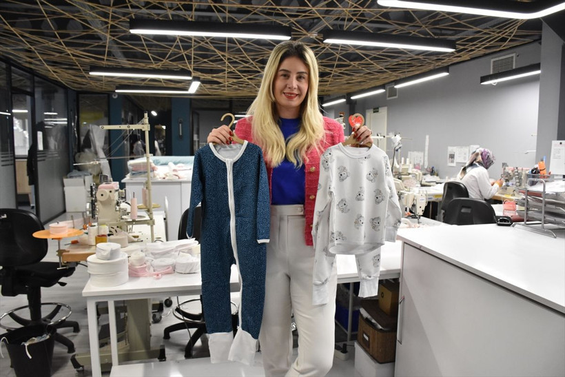 Kızı üşümesin diye yola çıktı, 4 ülkeye ihracat yapıyor - Resim: 1