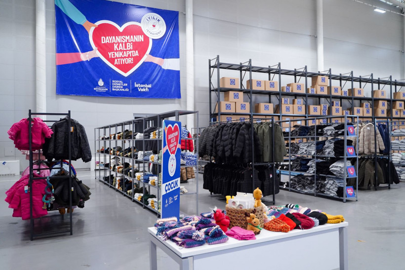 “İyilik İstasyonu”  afetzedelere kapılarını açtı - Resim : 2