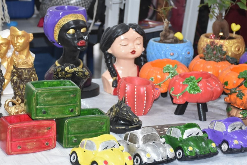 Anne kız taş döküm kursunda harikalar yaratıyor - Resim: 7