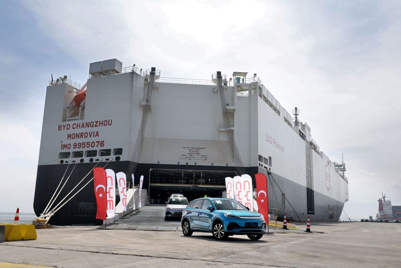 200 metre uzunluğunda! BYD'nin 7 bin araçlık dev gemisi Türkiye'ye ulaştı - Resim: 5