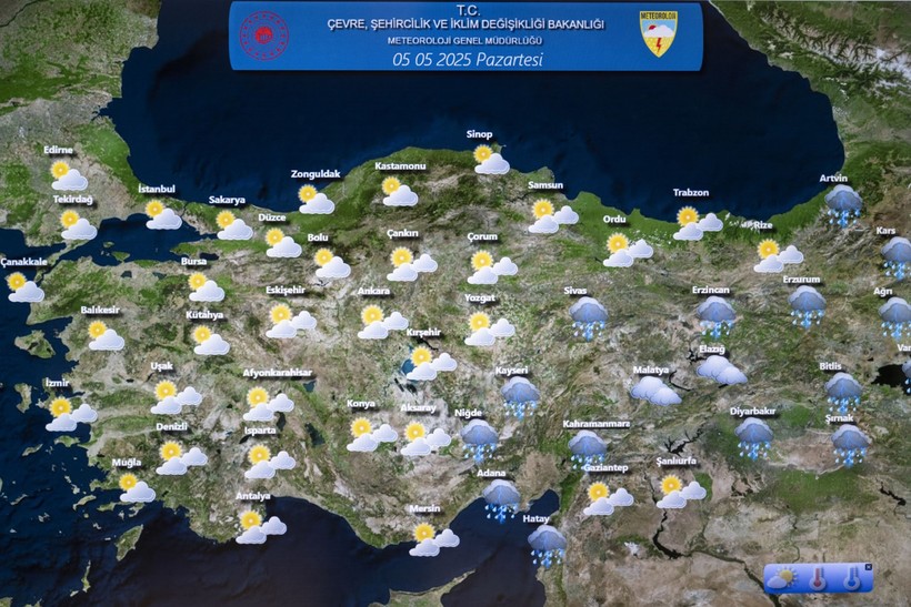 Bahar yağışları ve yüksek sıcaklık bekleniyor! Yeni haftada hava nasıl olacak? - Resim : 1