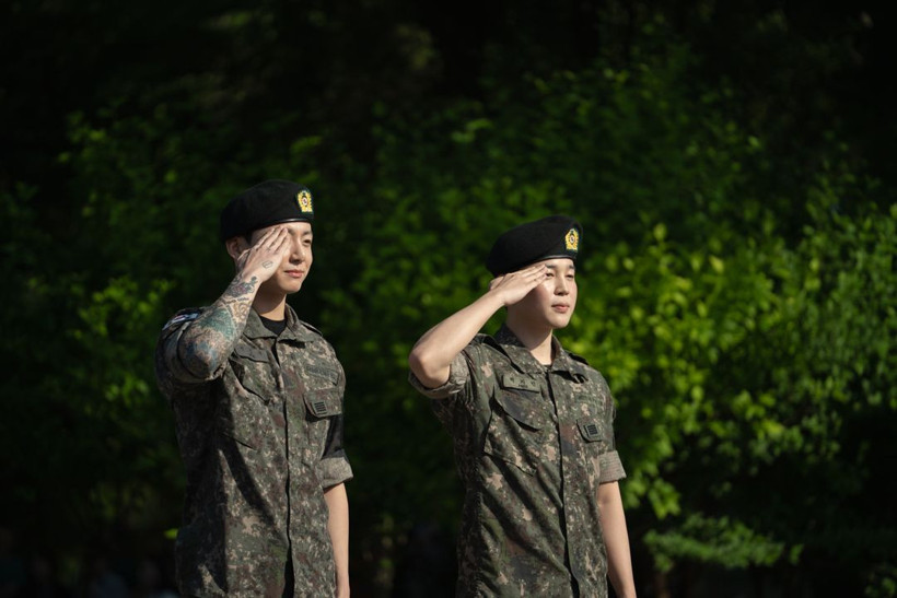 BTS üyeleri Jimin ve Jungkook askerlik görevlerini tamamladı - Resim: 7
