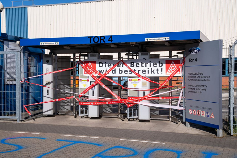 Ford'un Avrupa'daki merkezinde işçiler greve başladı! Üretim durma noktasına geldi - Resim: 7