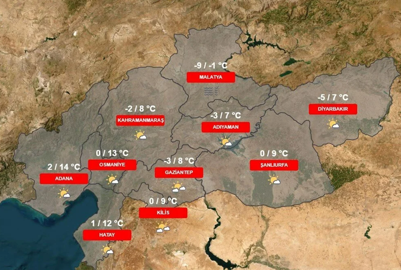 Deprem bölgesinde yeni haftada hava nasıl olacak? - Resim: 3