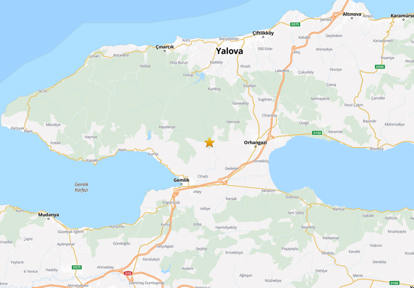 Bursa'da üst üste sarsıntılar! Bir deprem daha oldu! | SON DEPREMLER - Resim : 1