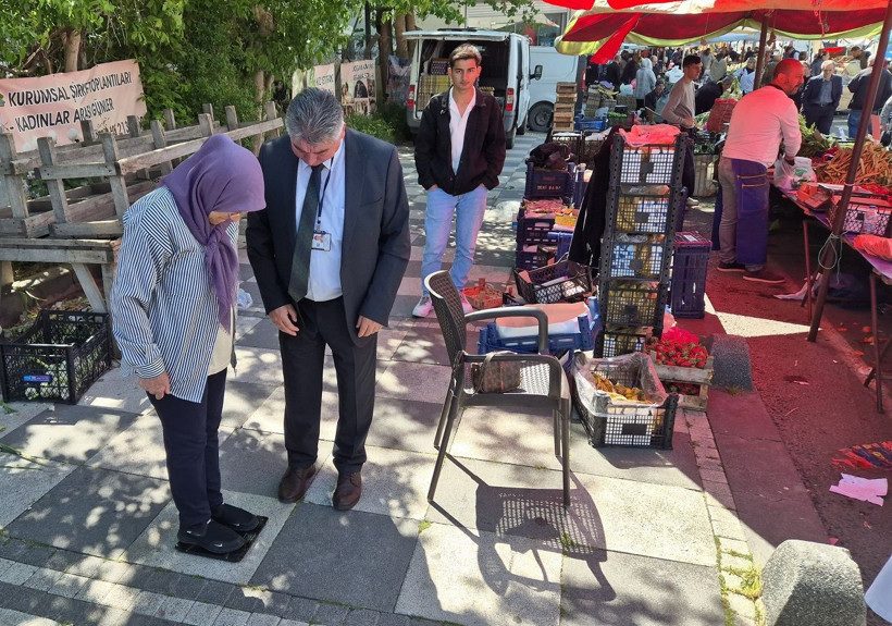 Pazarda 'kilo kontrolü' uygulaması! Tartıyı görenler gözlerine inanamadı - Resim: 1
