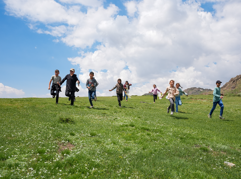 Temmuz ayında kar keyfi - Resim : 1