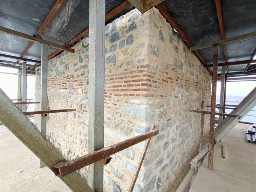 Tarihi Kız Kulesi ahşap imalatında sona gelindi - Resim: 5