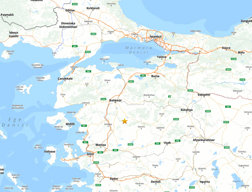 Balıkesir'de 4,9 büyüklüğünde deprem! SON DEPREMLER LİSTESİ - Resim : 1