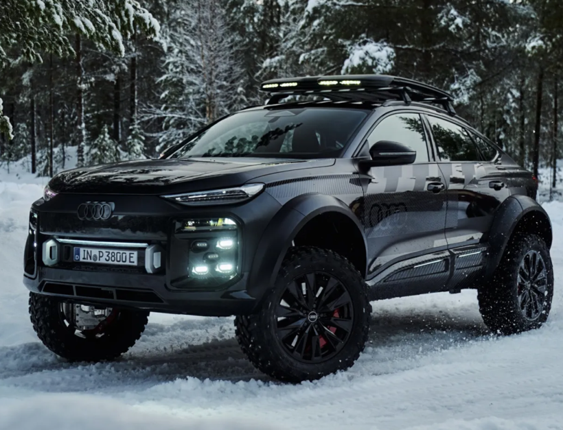 Audi’nin Q6 e-tron Offroad konsepti ortaya çıktı - Resim: 1