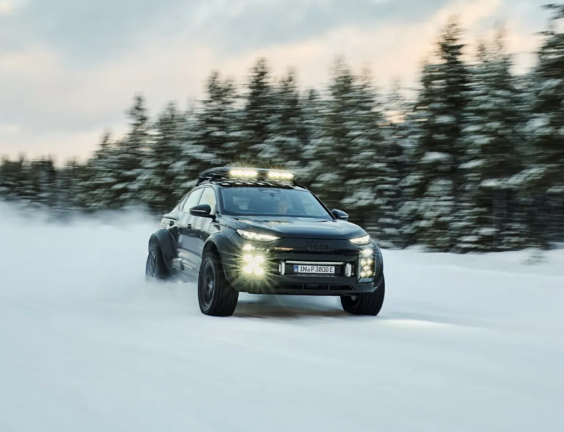 Audi’nin Q6 e-tron Offroad konsepti ortaya çıktı - Resim: 2