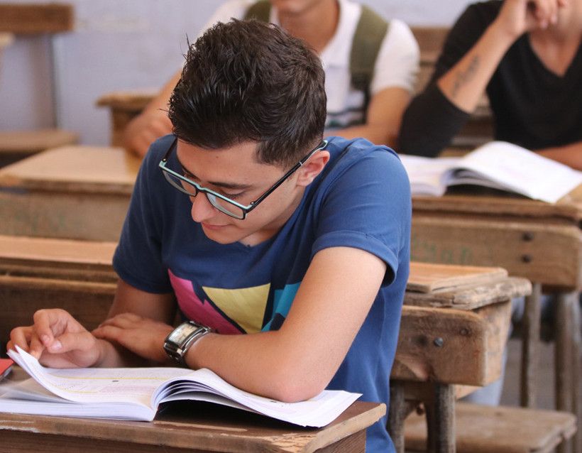 Afrin merkezde teröristlerin durdurduğu eğitim yeniden başladı - Resim : 3