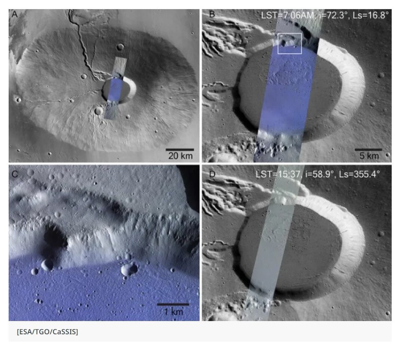 Mars'ta şaşırtan keşif: 60 olimpik havuz büyüklüğünde - Resim : 1