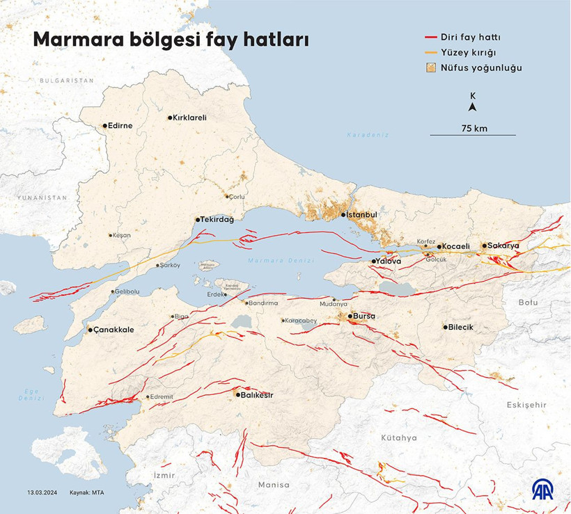 Simav Fayı nereden geçiyor, hangi illeri etkiliyor? İşte Balıkesir'in deprem haritası... - Resim: 8