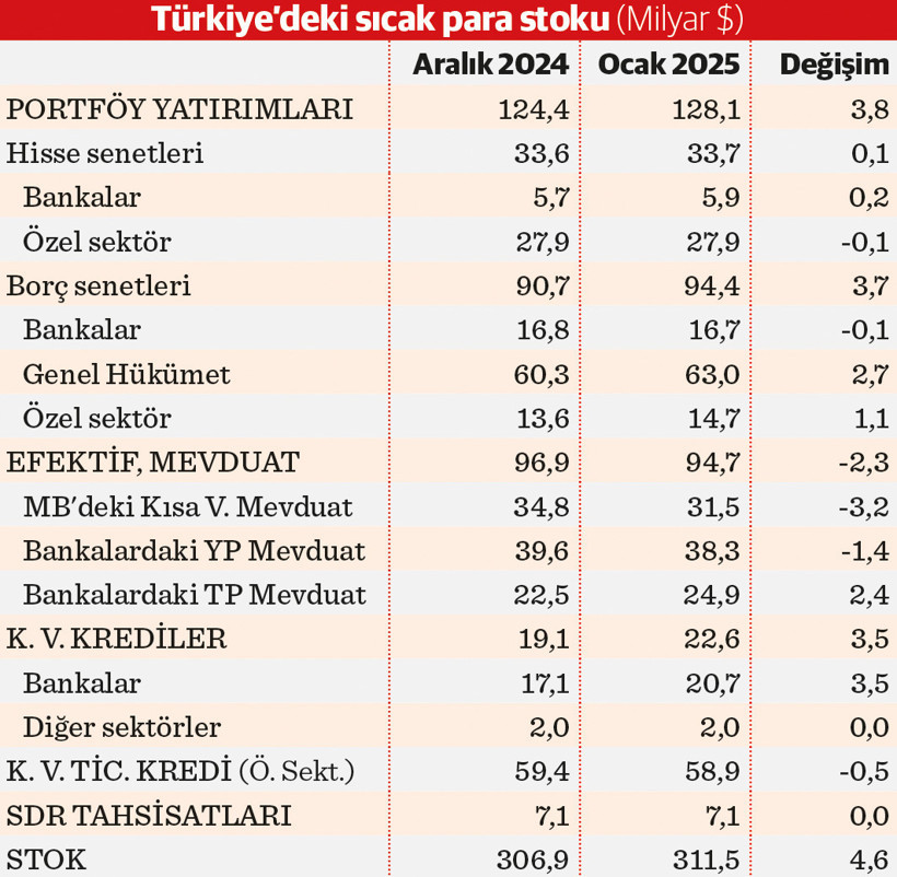 312 milyar dolarlık sıcak para riski - Resim : 1