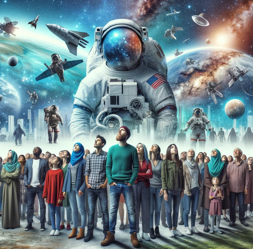 Gelecek uzaydan gelecek - Resim : 1