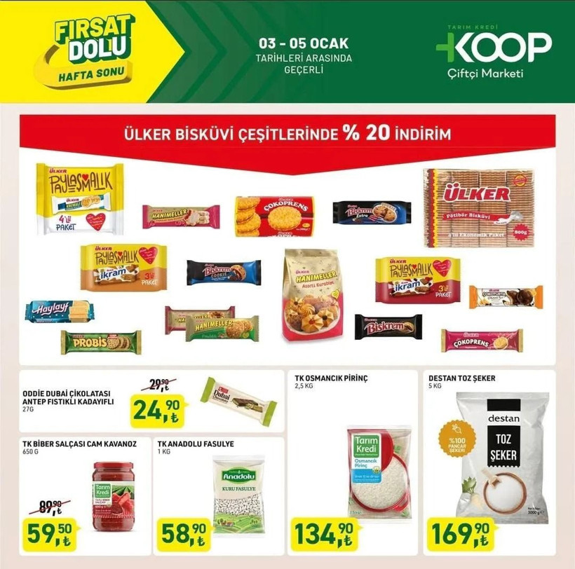 TARIM KREDİ KOOPERATİFİ İNDİRİM KATALOĞU BELLİ OLDU! 3-5 Ocak tarihlerinde hangi ürünler indirimli? - Resim: 3