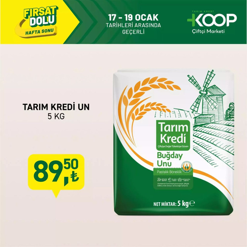 TARIM KREDİ KOOPERATİFİ HAFTA SONU KATALOĞU: 17-19 Ocak 2025 tarihinde hangi ürünler indirimli? - Resim: 3