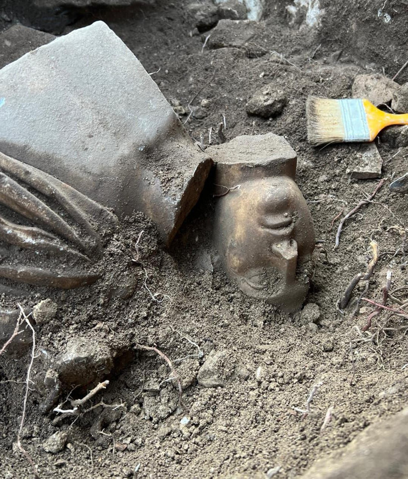 Yüzyıllar sonra ortaya çıktılar! Aspendos’ta tarihi keşif: Hermes, Aphrodite ve Eros... - Resim: 1