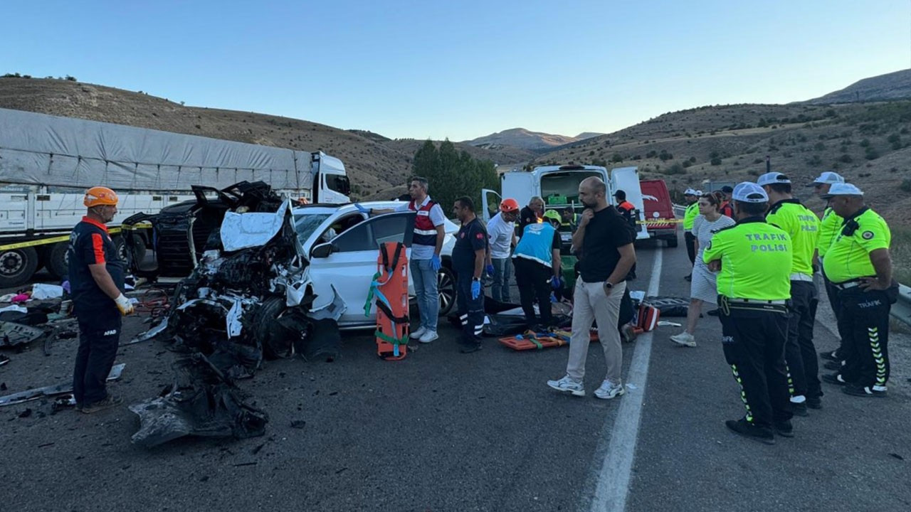 Malatya'da trafik kazası: 4 ölü, 2 yaralı