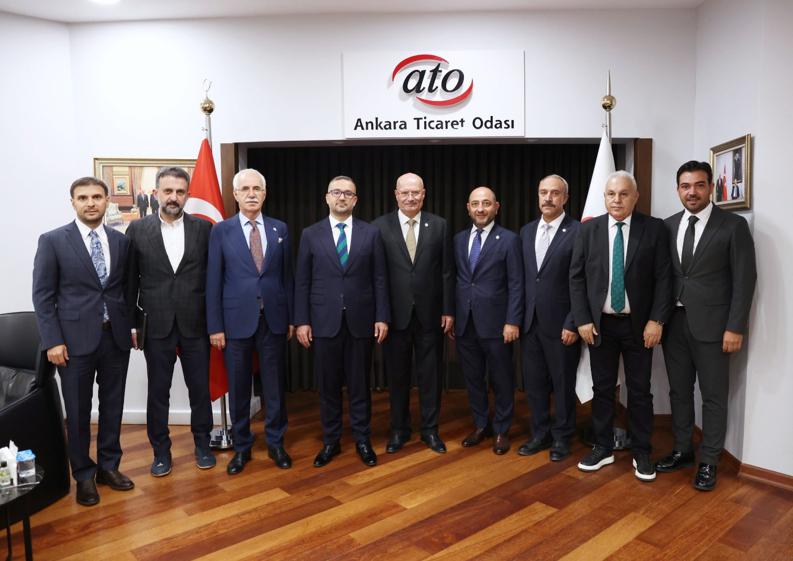 TCMB Başkanı ATO'yu ziyaret etti... ATO Başkanı taleplerini sıraladı! Yeni Nefes Kredisi istiyorlar