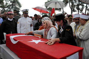 Şehitlerimizi uğurladık - Resim : 1