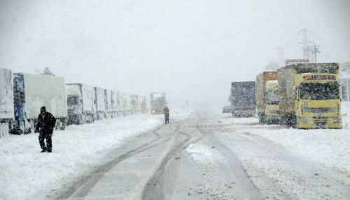Trakya beyaza büründü - Resim : 1