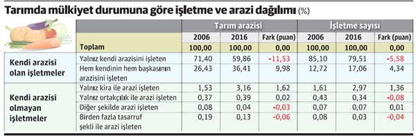 Tarımda işletme ve mülkiyet yapısı nasıl değişiyor? - Resim : 1