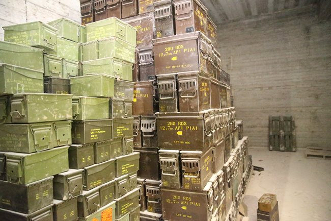 Afrin'de devasa mühimmat deposu bulundu - Resim : 3