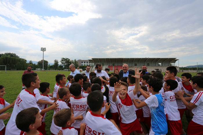 Gürsu’nun spor kenti hamlesi karşılık buldu - Resim : 1
