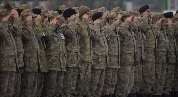 Afrin şehitlerine veda - Resim : 1